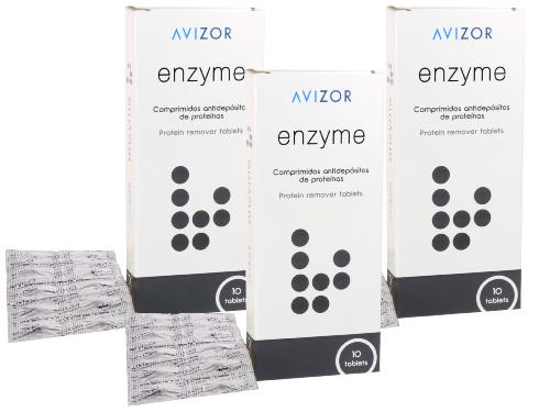 Enzyme Comprimés Déprotéïnisants AVIZOR Lot de 3 boites de 10cp