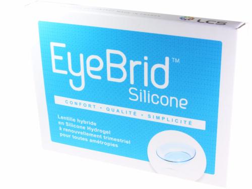EyeBrid­™ Silicone Sphérique LCS 2 Lentilles Trimestrielles
