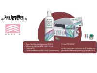 Menicon Lentille Pack  Etudiant Rose K