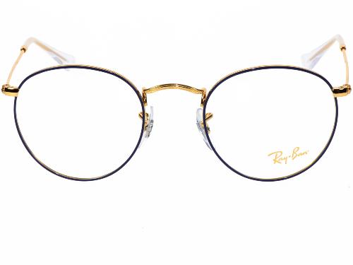 RAY-BAN 0RX3447V 3105 Lunette de vue ROUND METAL