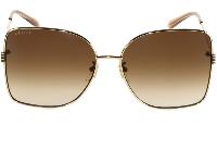 GUCCI GG1282SA 003 62 Lunette de Soleil Femme GUCCI LOGO