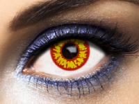 LENTILLES Halloween RED WOLF 2 Lentilles 1Day
