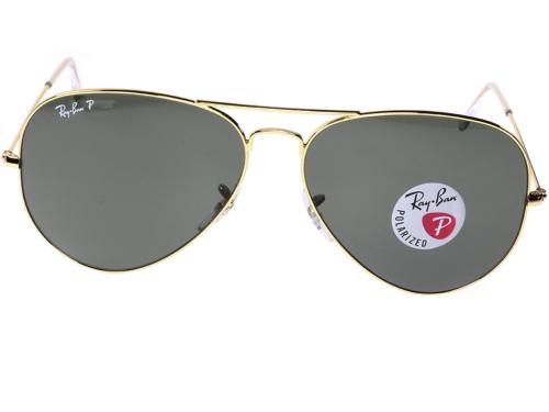 RAY-BAN RB3025 001/58 Lunette de soleil AVIATOR LARGE METAL