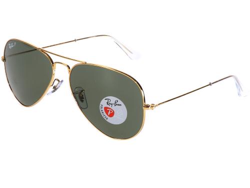 RAY-BAN RB3025 001/58 58 AVIATOR LARGE METAL Lunette de soleil Unisexe