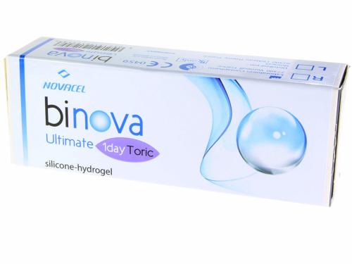 BINOVA ULTIMATE 1 Day Toric 30 Lentilles NOVACEL