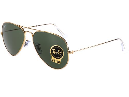 RAY-BAN RB3025 W3234 55 AVIATOR LARGE METAL Lunette de soleil Unisexe