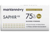 SAPHIR RX Spheric 3 lentilles Mensuelles Markennovy 