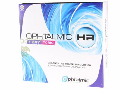 Ophtalmic HR 1 DAY TORIC 90 Lentilles