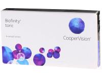 Biofinity Toric 6 Lentilles Coopervision