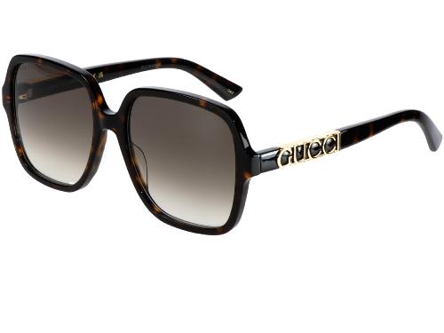 GUCCI GG1189S 003 58 Lunette de Soleil Femme GUCCI LOGO