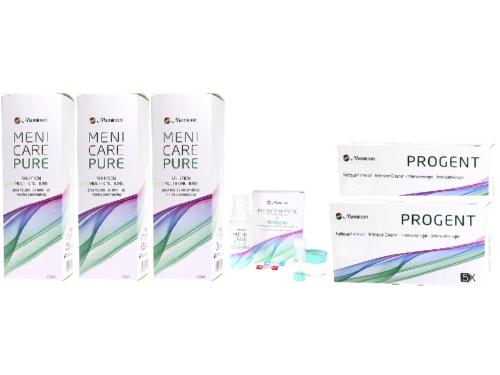 Menicare Pure LOT 3X250ml + Sarter Set +2 Progent