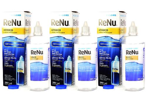 ReNu ADVANCED LOT de 3X360ML BAUSCH+LOMB