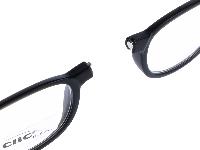 CLIC FLEX WALLSTREET Noire Lunette sans Correction à fermeture Magnetique