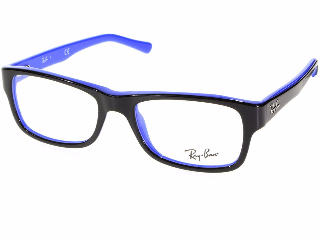 ray ban 5268 black blue