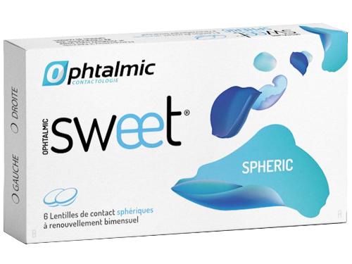Ophtalmic SWEET Spheric 6 Lentilles bi-mensuelles