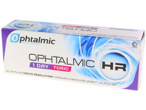 Ophtalmic HR 1 DAY TORIC 30 Lentilles