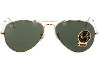 RAY-BAN RB3025 W3234 55 AVIATOR LARGE METAL Lunette de soleil Unisexe