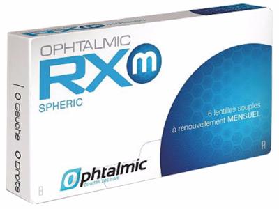Ophtalmic RXm SPHERIC 6 Lentilles