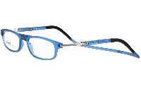 CLIC FLEX RECTANGULAR Bleu Denim Lunette sans Correction à fermeture Magnetique