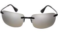 Solaires à verres polarisants Lunettes de soleil homme Ray Ban Chromance RB4255 6046B