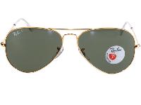 RAY-BAN RB3025 001/58 58 AVIATOR LARGE METAL Lunette de soleil Unisexe