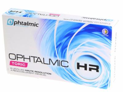 Ophtalmic HR Toric 6 Lentilles