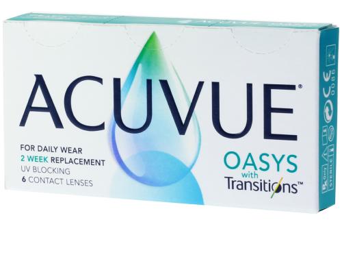 ACUVUE OASYS with TRANSITIONS 6 Lentilles JOHNSON&JOHNSON