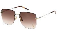 SAINT LAURENT SL 312 M 008 58 Lunette de Soleil Femme Monogram