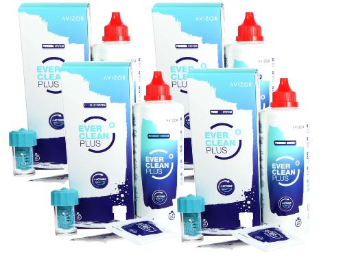 EVER CLEAN PLUS 4 Actions 4X350ML LOT 6 Mois AVIZOR