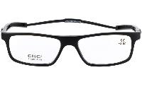 CLIC TUBE EXECUTIVE CTFBK Noir Lunette loupe à fermeture Magnetique