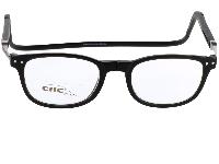 CLIC FLEX WALLSTREET Noire Lunette sans Correction à fermeture Magnetique