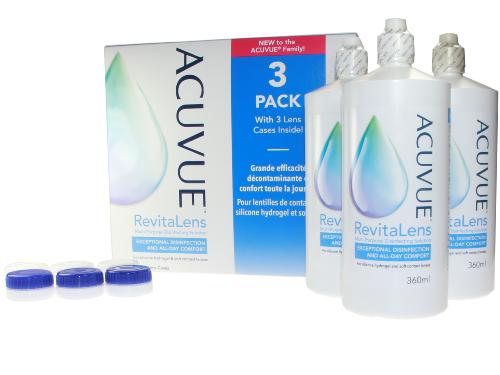 Acuvue Revitalens Pack 3x360ml AMO - Johnson