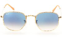 RAY-BAN RB3548 001/3F Lunette de soleil HEXAGONAL