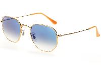 RAY-BAN RB3548 001/3F Lunette de soleil HEXAGONAL