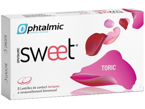 Ophtalmic SWEET Toric 6 Lentilles bi-mensuelles