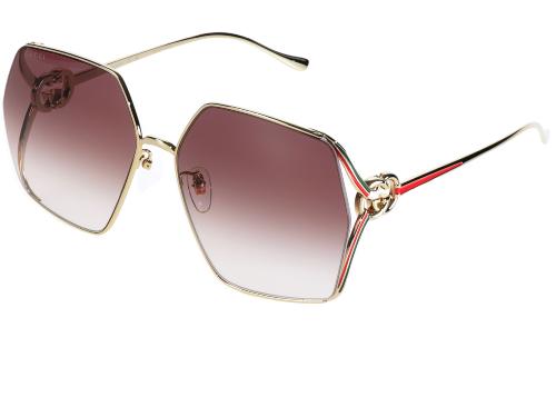 GUCCI GG1322SA 003 64 Lunette de Soleil Femme GUCCI LOGO