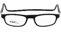 CLIC FLEX RECTANGULAR Noire Lunette sans Correction à fermeture Magnetique